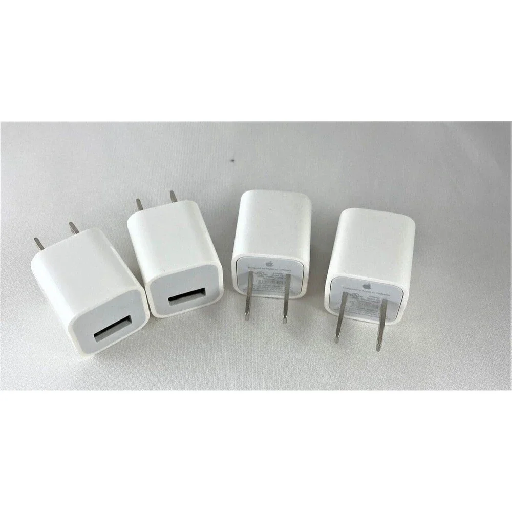 4 Apple 5w USB power adapter Wall Charger -  #A207
